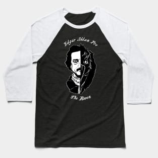 Raven Allan Poe Baseball T-Shirt